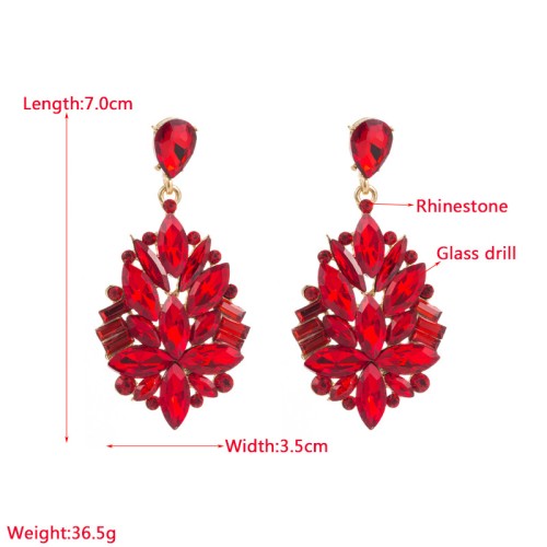 Fashion Jewelry Rhinestone Earrings For Women YWHME-767