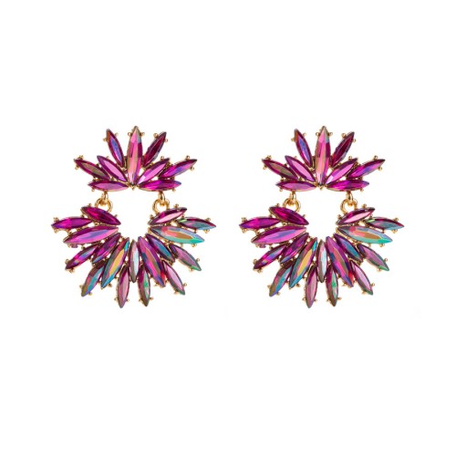 Fashion Jewelry Rhinestone Earrings For Women YWHME-769