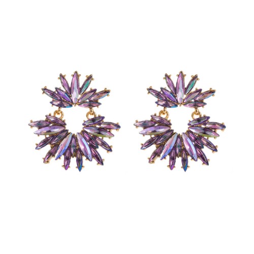 Fashion Jewelry Rhinestone Earrings For Women YWHME-769