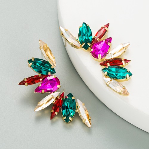 Fashion Jewelry Rhinestone Earrings For Women YWHME-770