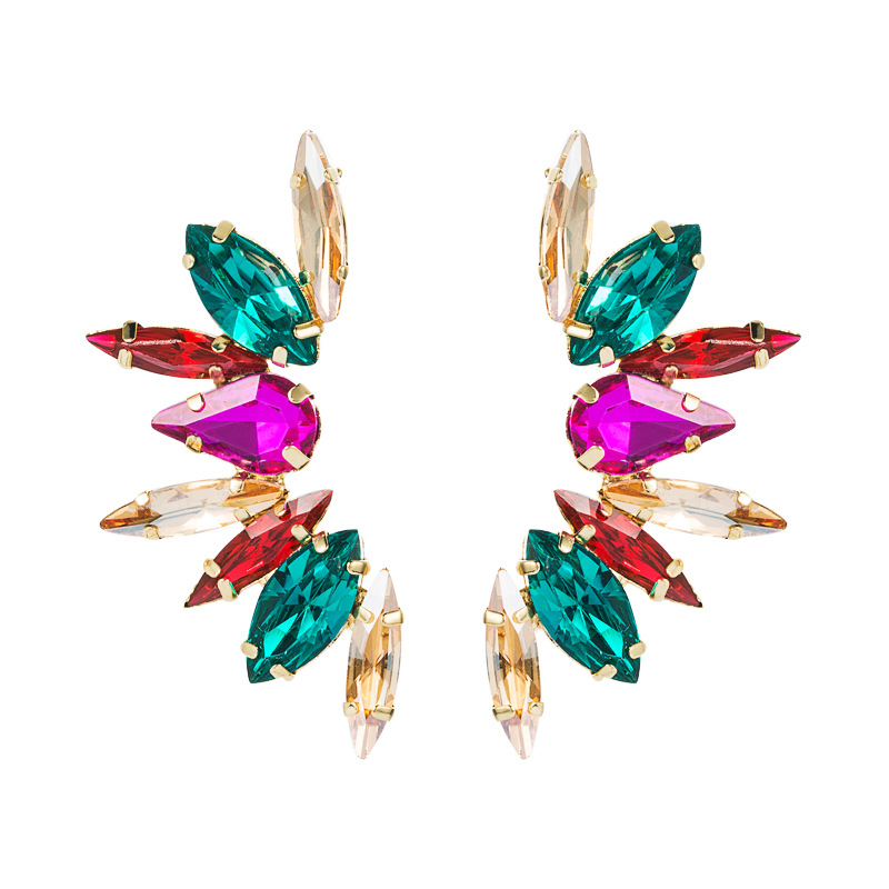 Fashion Jewelry Rhinestone Earrings For Women YWHME-770 