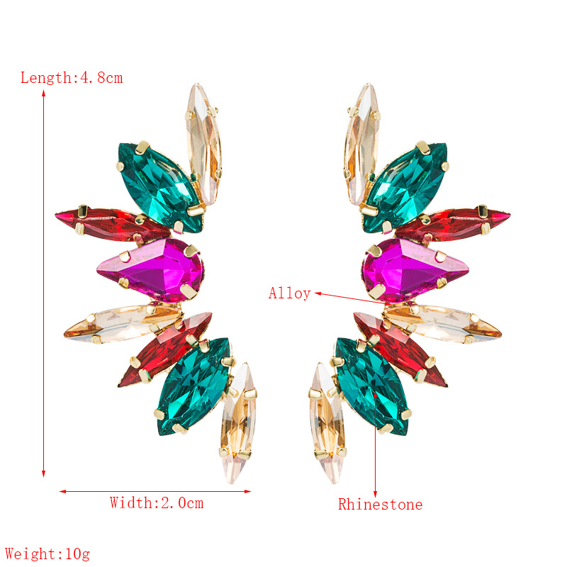 Fashion Jewelry Rhinestone Earrings For Women YWHME-770 