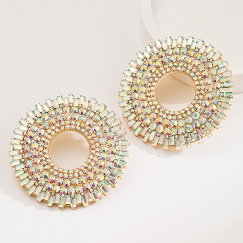 Fashion Jewelry Rhinestone Earrings For Women YWHME-771