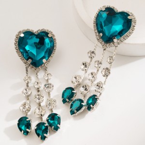 Fashion Jewelry Rhinestone Earrings For Women YWHME-772 