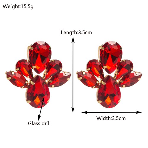 Fashion Jewelry Rhinestone Earrings For Women YWHME-773