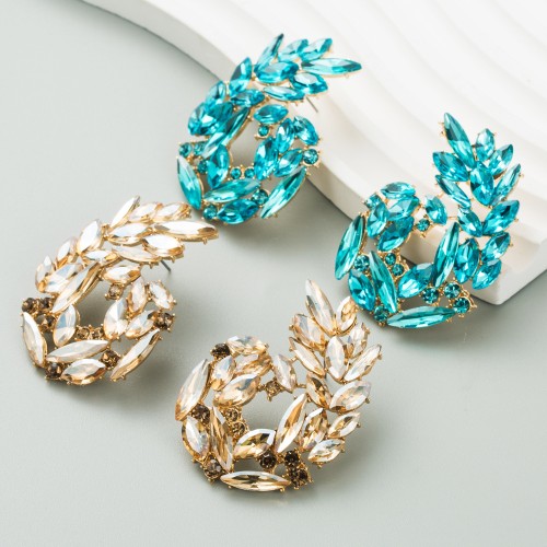 Fashion Jewelry Rhinestone Earrings For Women YWHME-774