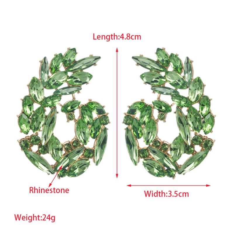 Fashion Jewelry Rhinestone Earrings For Women YWHME-774 