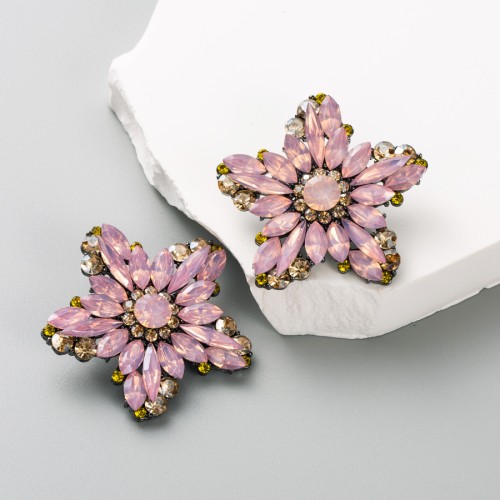 Fashion Jewelry Rhinestone Earrings For Women YWHME-775