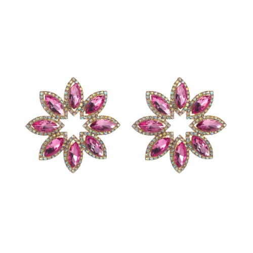 Fashion Jewelry Rhinestone Earrings For Women YWHME-776