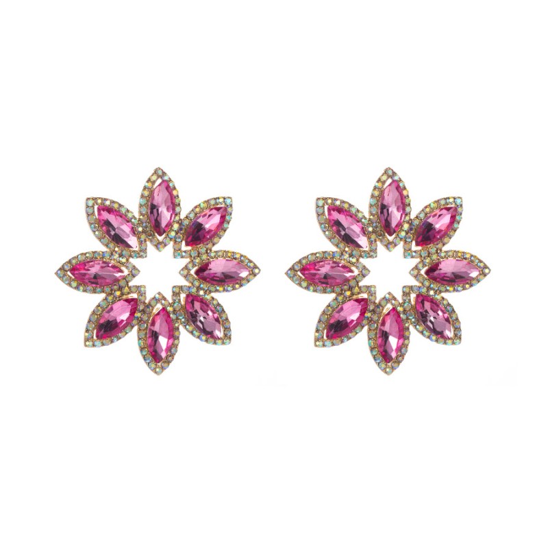 Fashion Jewelry Rhinestone Earrings For Women YWHME-776 