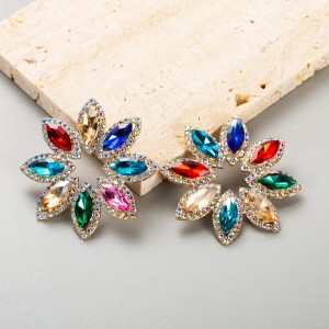 Fashion Jewelry Rhinestone Earrings For Women YWHME-776 