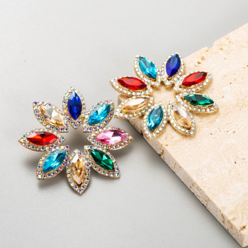 Fashion Jewelry Rhinestone Earrings For Women YWHME-776