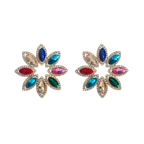 Fashion Jewelry Rhinestone Earrings For Women YWHME-776