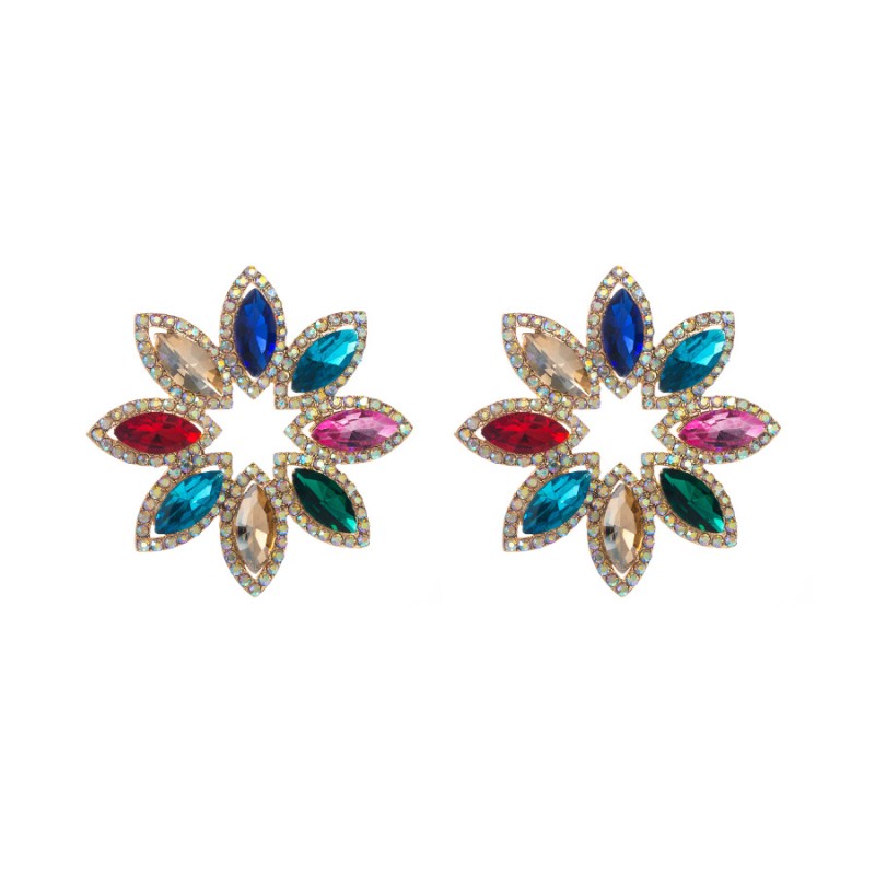 Fashion Jewelry Rhinestone Earrings For Women YWHME-776 