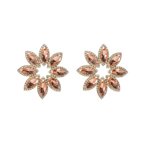 Fashion Jewelry Rhinestone Earrings For Women YWHME-776