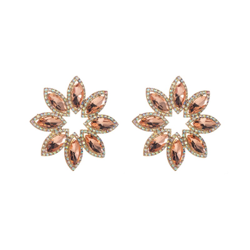 Fashion Jewelry Rhinestone Earrings For Women YWHME-776 