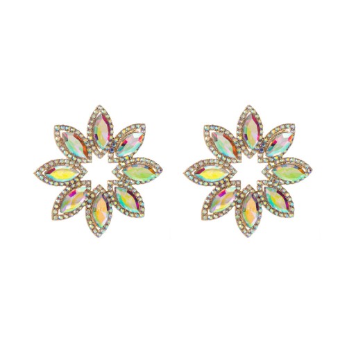 Fashion Jewelry Rhinestone Earrings For Women YWHME-776