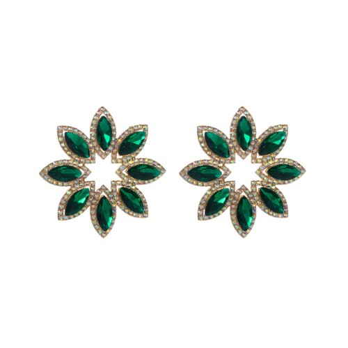 Fashion Jewelry Rhinestone Earrings For Women YWHME-776