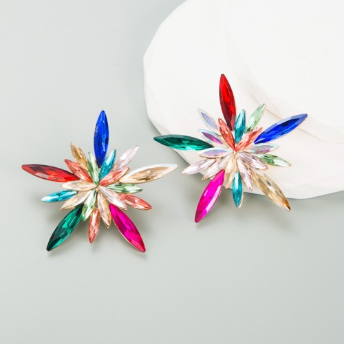 Fashion Jewelry Rhinestone Earrings For Women YWHME-777