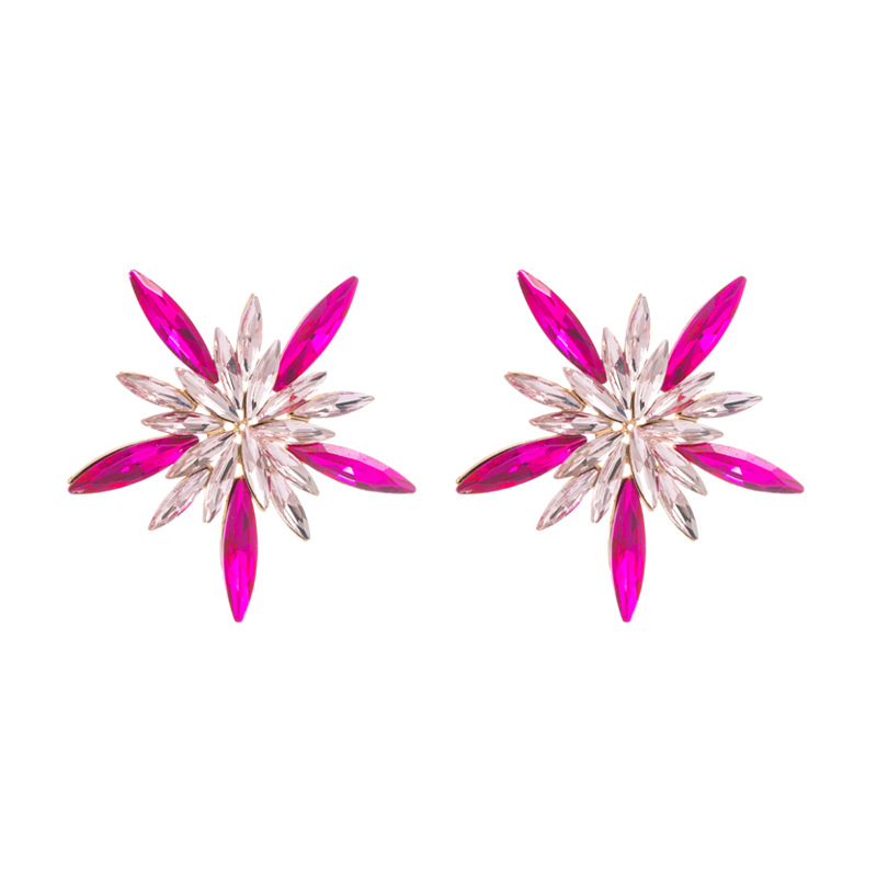 Fashion Jewelry Rhinestone Earrings For Women YWHME-777 