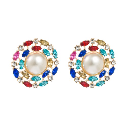 Fashion Jewelry Rhinestone Earrings For Women YWHME-778