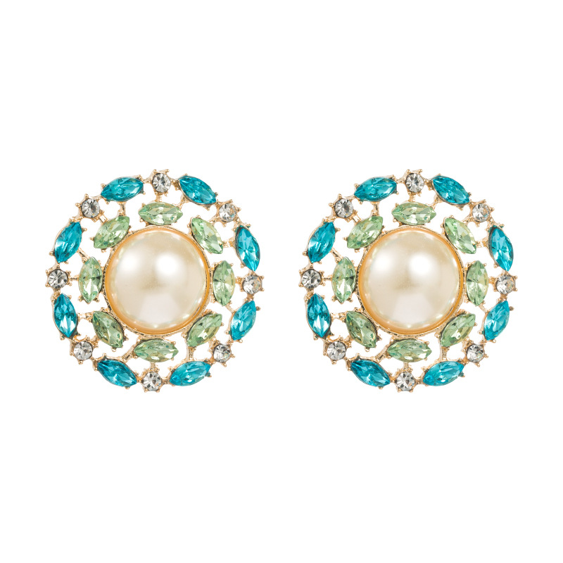 Fashion Jewelry Rhinestone Earrings For Women YWHME-778 