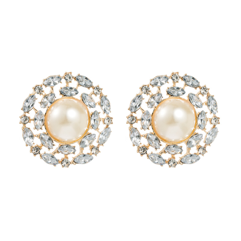 Fashion Jewelry Rhinestone Earrings For Women YWHME-778 