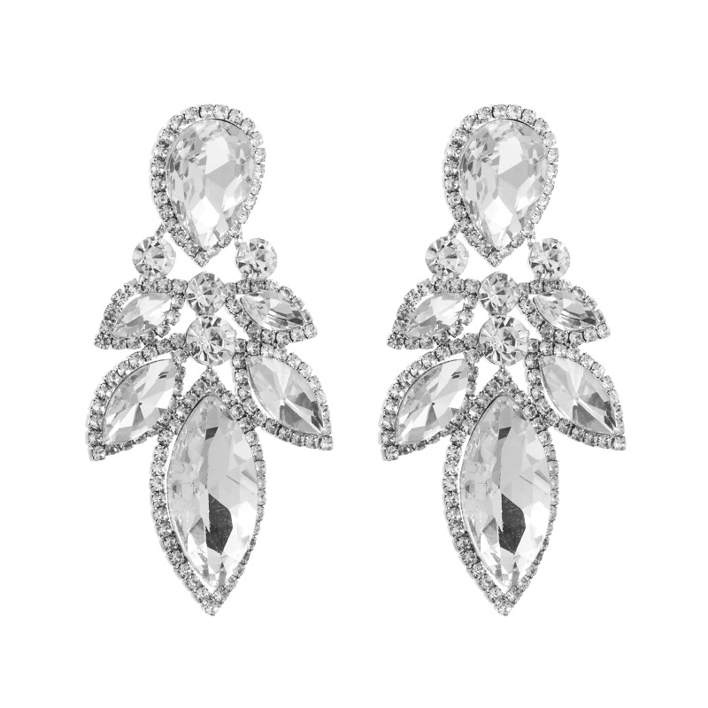 Fashion Jewelry Rhinestone Earrings For Women YWHME-779 