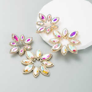 Fashion Jewelry Rhinestone Earrings For Women YWHME-780 