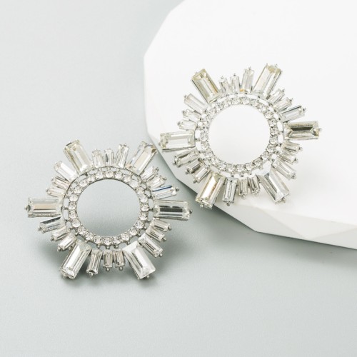 Fashion Jewelry Rhinestone Earrings For Women YWHME-781