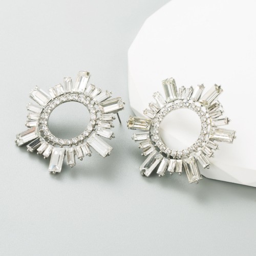 Fashion Jewelry Rhinestone Earrings For Women YWHME-781