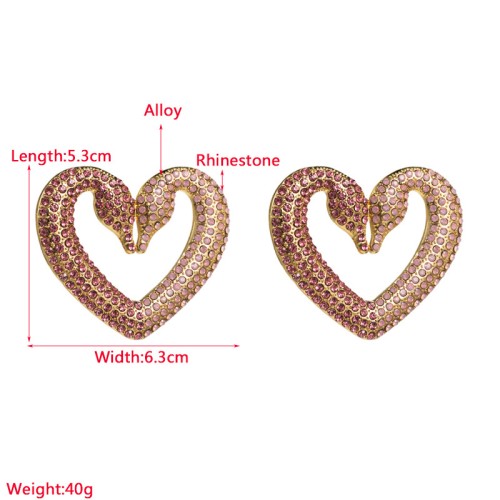 Fashion Jewelry Rhinestone Earrings For Women YWHME-782