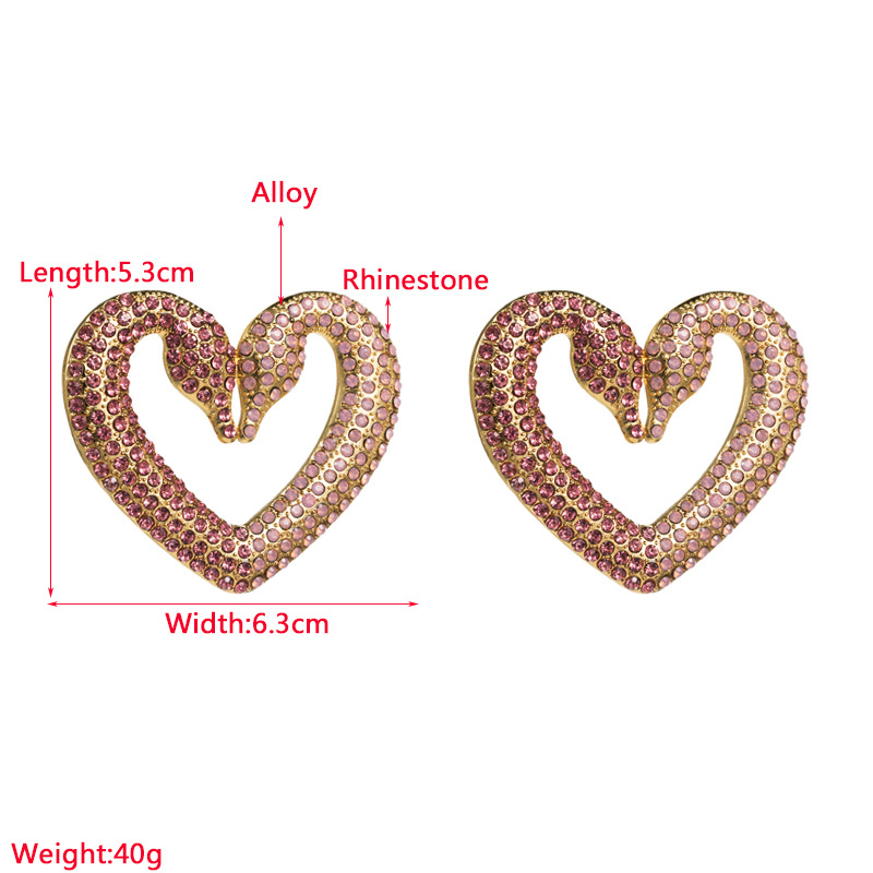 Fashion Jewelry Rhinestone Earrings For Women YWHME-782 