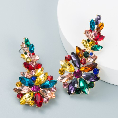 Fashion Jewelry Rhinestone Earrings For Women YWHME-783