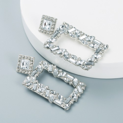 Fashion Jewelry Rhinestone Earrings For Women YWHME-784