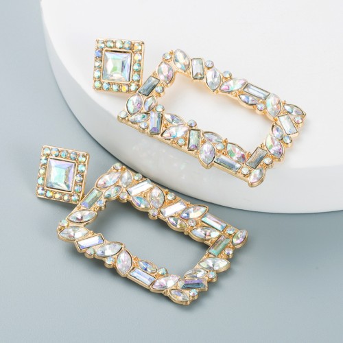 Fashion Jewelry Rhinestone Earrings For Women YWHME-784