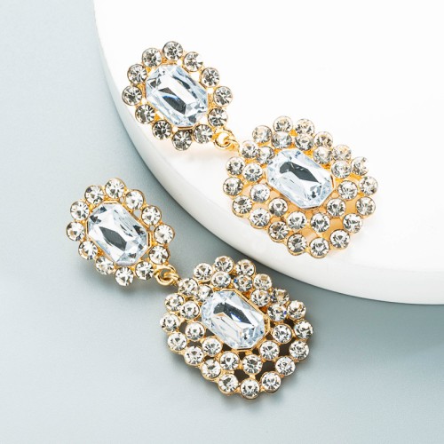 Fashion Jewelry Rhinestone Earrings For Women YWHME-785