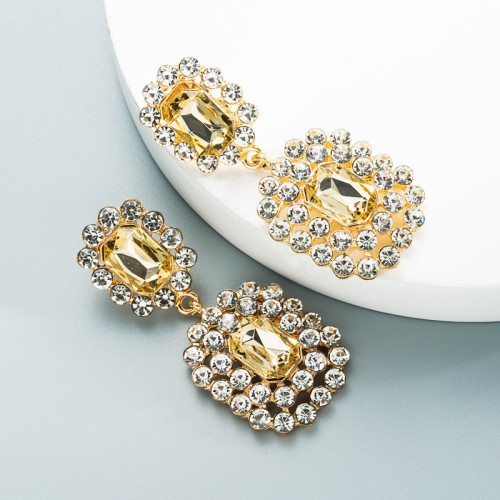 Fashion Jewelry Rhinestone Earrings For Women YWHME-785