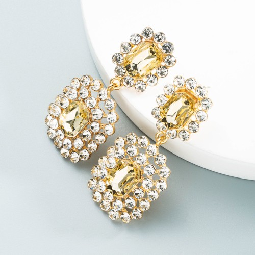 Fashion Jewelry Rhinestone Earrings For Women YWHME-785