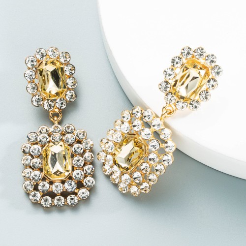 Fashion Jewelry Rhinestone Earrings For Women YWHME-785