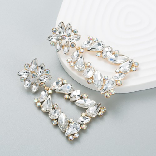 Fashion Jewelry Rhinestone Earrings For Women YWHME-786