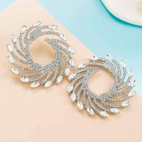 Fashion Jewelry Rhinestone Earrings For Women YWHME-787