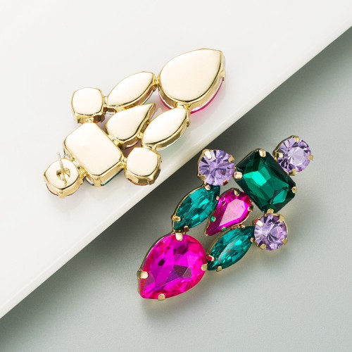 Fashion Jewelry Rhinestone Earrings For Women YWHME-788