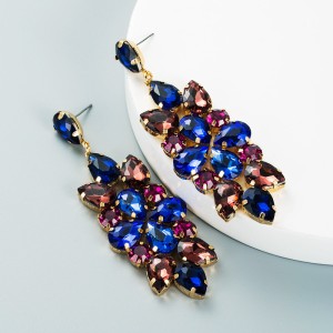 Fashion Jewelry Rhinestone Earrings For Women YWHME-789 