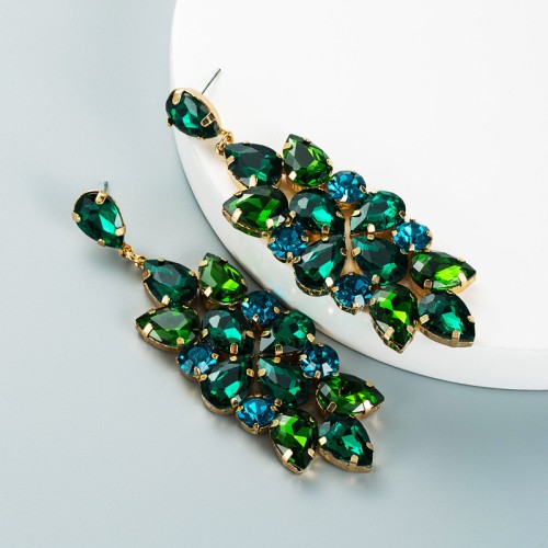 Fashion Jewelry Rhinestone Earrings For Women YWHME-789