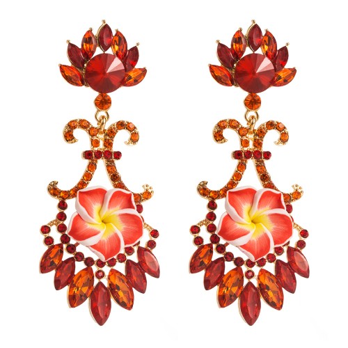 Fashion Jewelry Rhinestone Earrings For Women YWHME-790