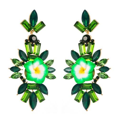 Fashion Jewelry Rhinestone Earrings For Women YWHME-791