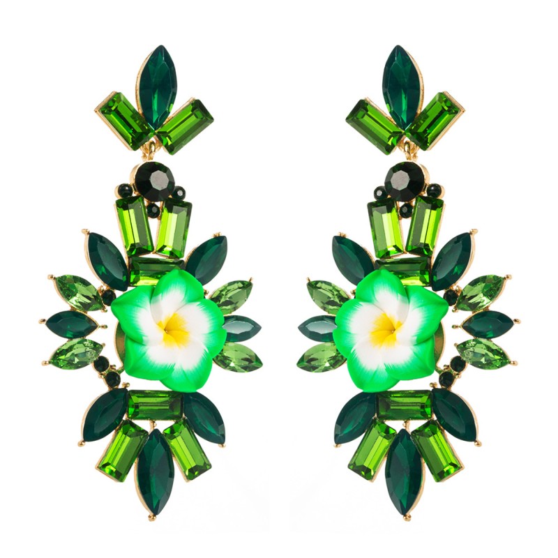 Fashion Jewelry Rhinestone Earrings For Women YWHME-791 