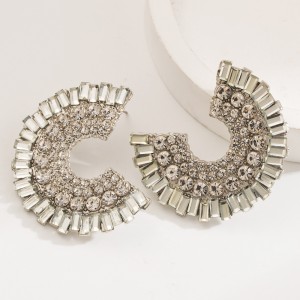 Fashion Jewelry Rhinestone Earrings For Women YWHME-792 