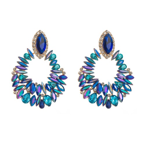 Fashion Jewelry Rhinestone Earrings For Women YWHME-794